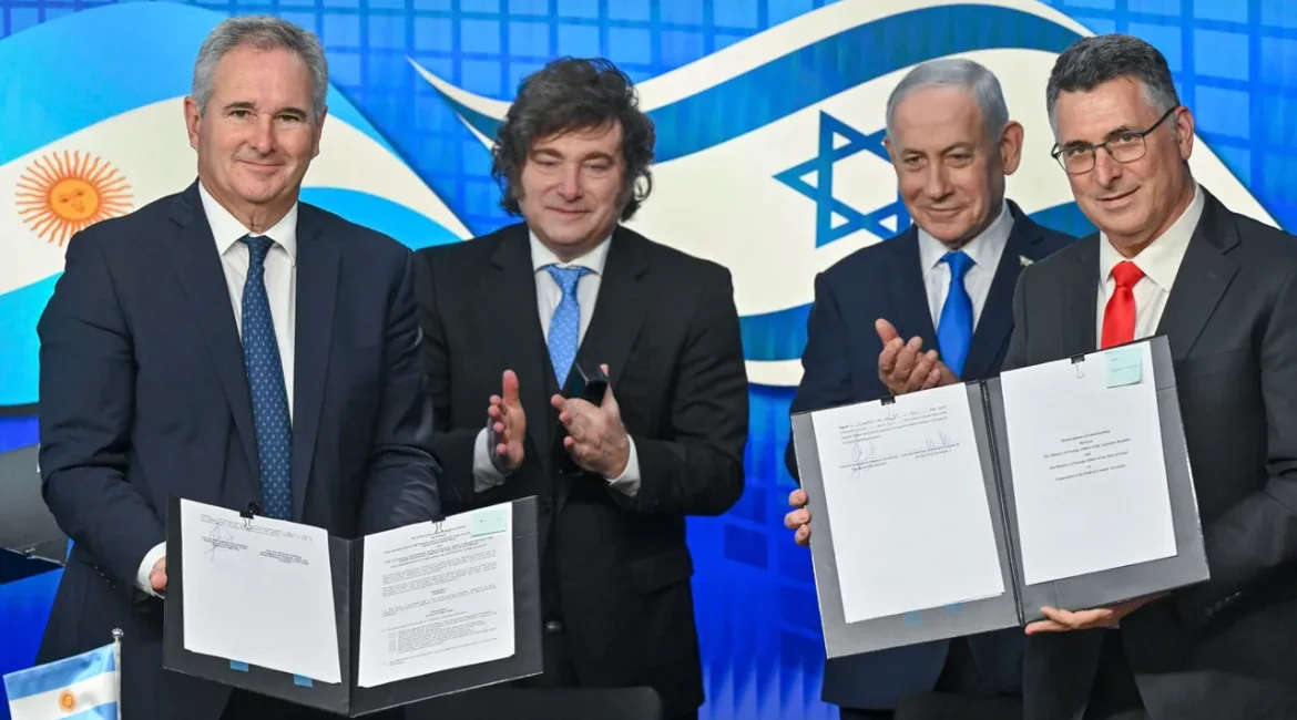 Milei y Netanyahu firman en Israel los “Acuerdos de Isaac”: qué implica para Argentina
